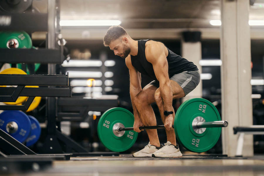 marklyft på gymmet